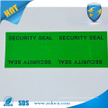 tamper evident security tape for security bag sealing